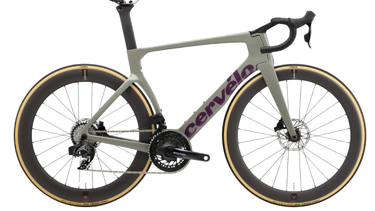 Cervélo S5 Force AXS Heren Charcoal 56cm 2025